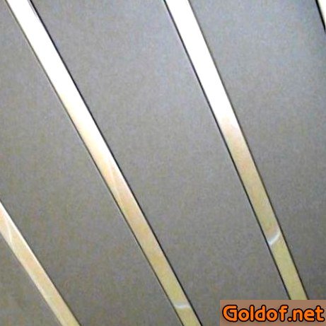Алюминиевые панели для реечных потолков