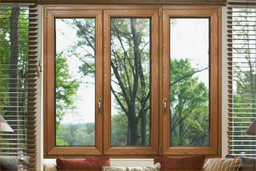 Деревянные окна со стеклопакетом: особенности и преимущества