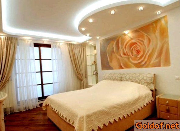 потолок, спальне, дизайн