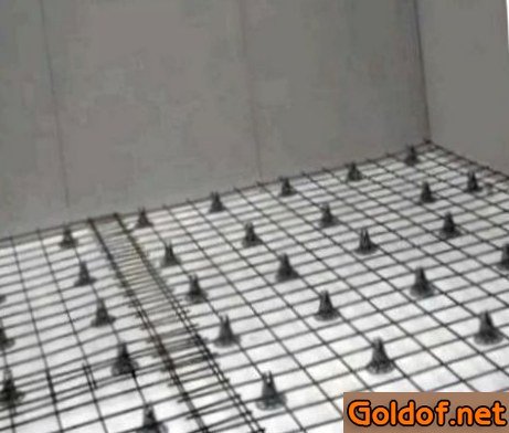Армирование бетонного пола