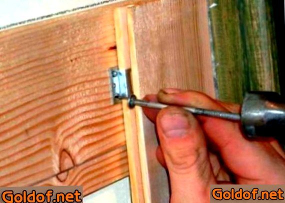 крепить, вагонку