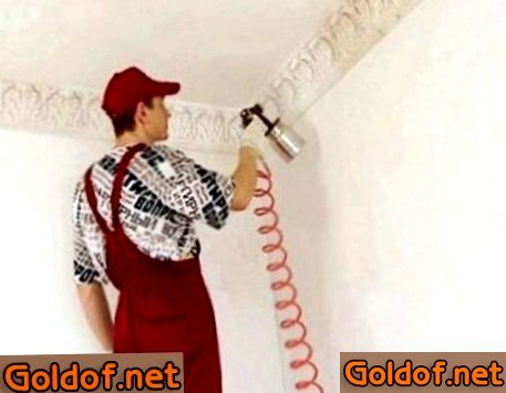 Побелка потолка