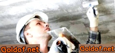 Ремонт и выравнивание потолка