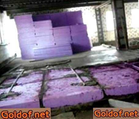 Теплоизоляция бетонного пола по грунту