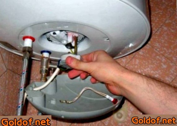 чистка, бойлера