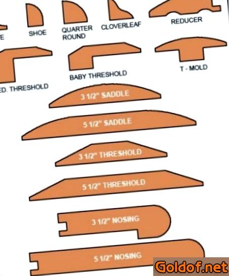 Размеры и формы напольных плинтусов