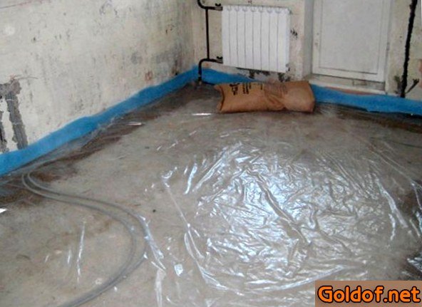 ремонт, цементного, пола