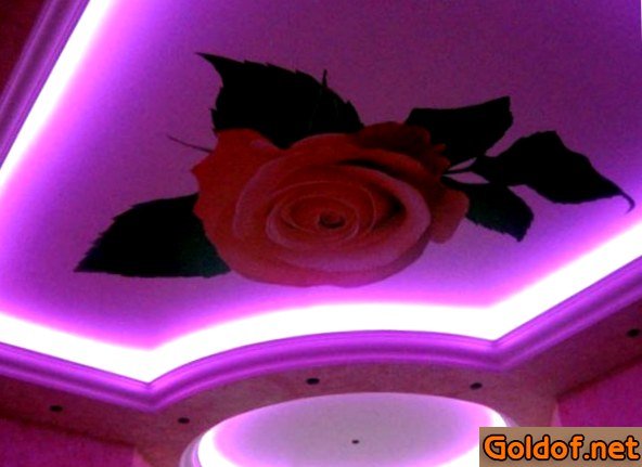 светодиодные, натяжные, потолки