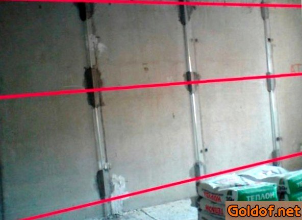 технология, штукатурки, стен