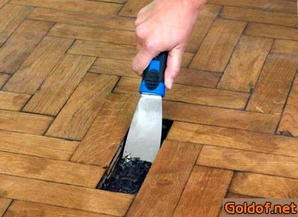 восстановление, паркета