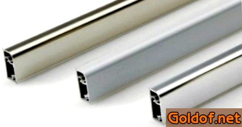 Алюминиевый плинтус для пола