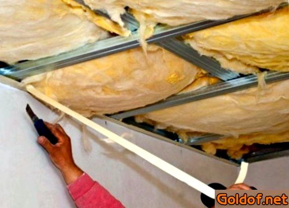 методы, утепления, потолка