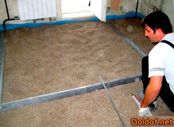 сухая, стяжка