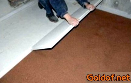 Укладка ГВЛ