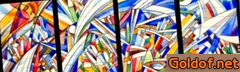 витражные, окна, фото
