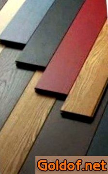 Массивная доска колерованная