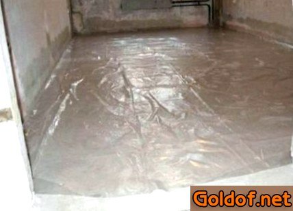 Укладка гидроизоляции