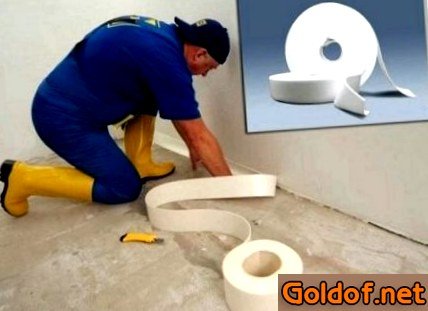 Приклеивание демпферной ленты