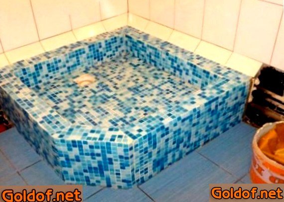 душевой, поддон