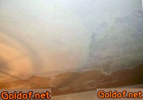 Подготовка поверхности потолка