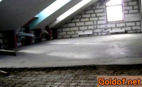 Заливка бетонной стяжки по перекрытиям