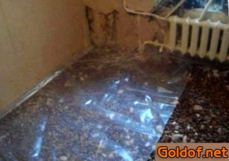 Подсыпка для бетонного пола по грунту