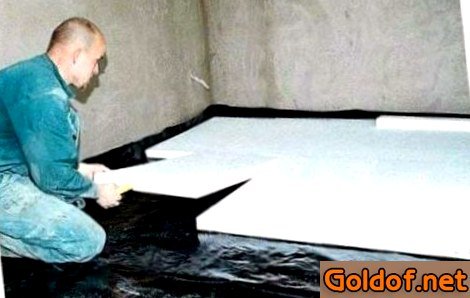 Утепление бетонного пола