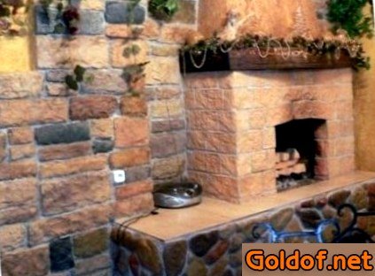 печь из искусственного камня