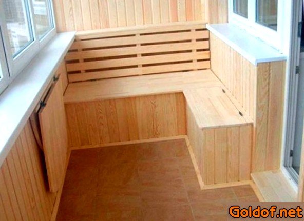 отделка, балкона