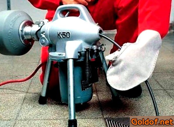 прочистка, канализационных, труб