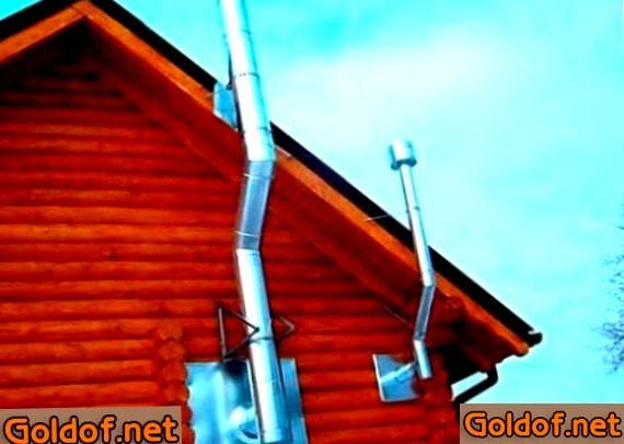 дымоход, бани, инструкция