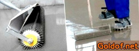 самонивелирующийся, наливной