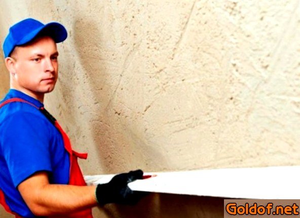 технология, оштукатуривания, стен