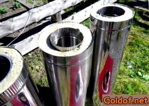 Сэндвич труба для бани