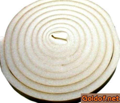 Поролон для уплотнения окон