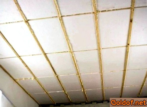 утепление, потолка