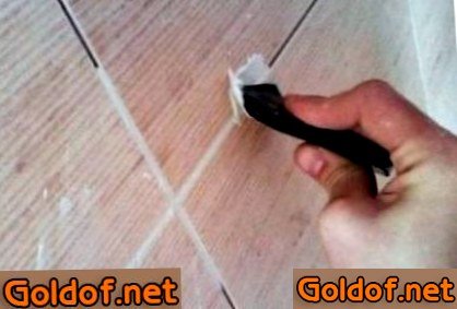 Затирка узких швов