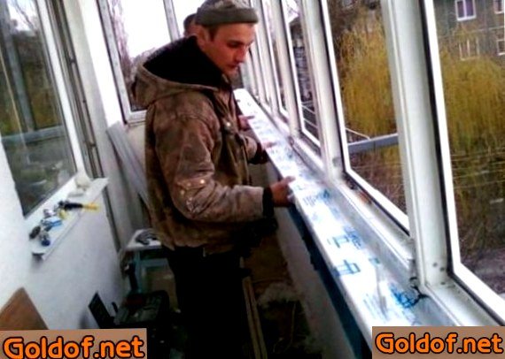 поставить, окна, лоджию