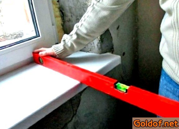 установить, подоконник, пластикового