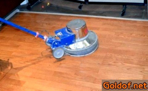 междуслойная шлифовка паркета