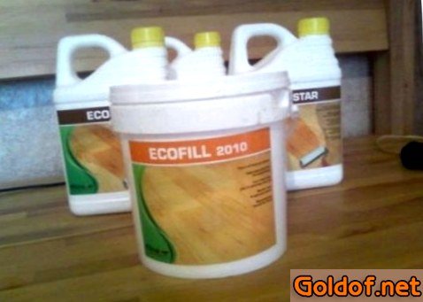 Шпаклевка для паркета