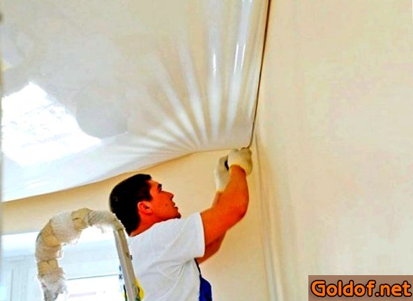 установка, натяжных, потолков