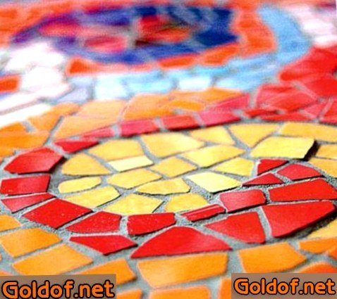 мозаика, битой