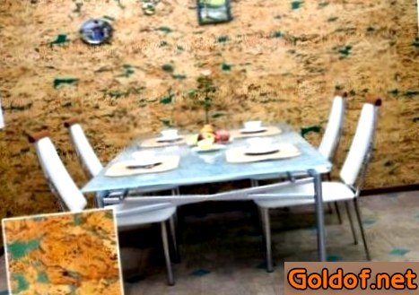 Пробковые стеновые панели