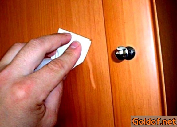 убрать, царапину, двери