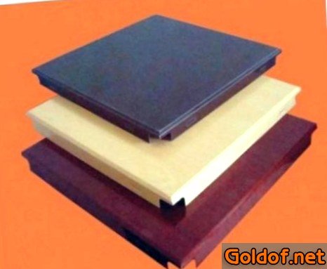 Панели для кассетного потолка с закрытой системой