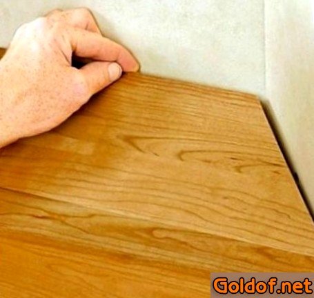 Зазор междуду стеной и паркетом