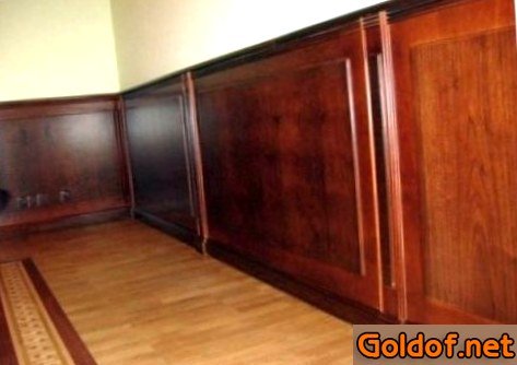 Стеновые панели из дерева