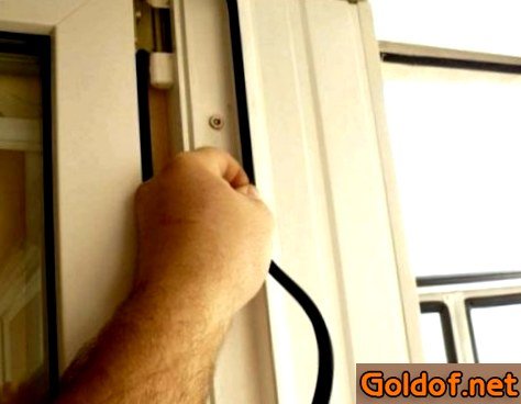 Замена уплотнителя в пластиковом окне