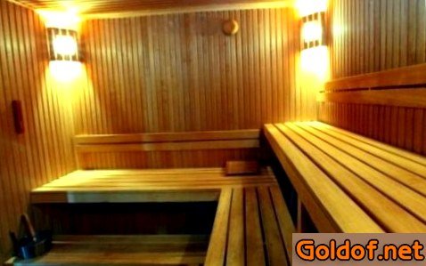 Полки в сауне